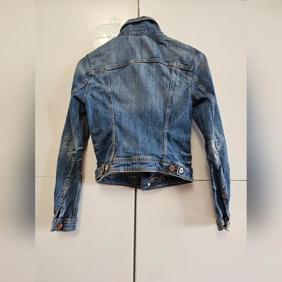 H&M Cropped Jean Jacket - Picture 7 of 11